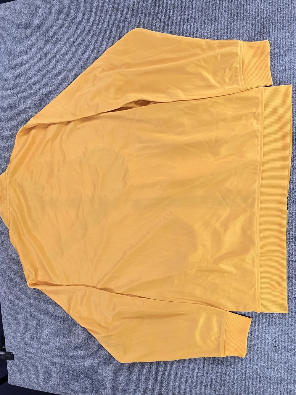 Nike Track Suit Mens 3XL Yellow Black Swoosh Full Zip Jacket Pants Set NWOT - Picture 6 of 11